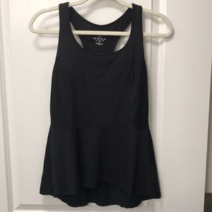 Peplum tank top